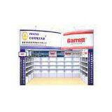 Aluminum Portable Tradeshow Booths , 10 X 20 Modular Trade Show Displays