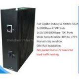 2 порта гигабитный неуправляемый промышленный сетевое коммутатор i502A