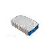 FTTx Indoor Fiber Optic Terminal Box , 12 Ports ABS for Wall Mounting