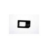 Black IPhone 5 Nano SIM Adapter With Nano 4FF - 3FF
