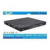 Celeron 1037U Low Power Computer With RJ45 , HD VGA Wireless MINI PC Lan Port