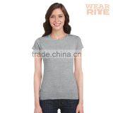 OEM Custom Logo Women's Basic T-Shirts thumbnail-1