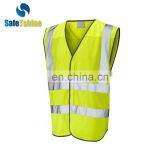 100% polyester safety reflective security vest