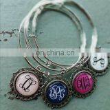 Customize your charm bangle Monogram Charm Bangles & Dangles