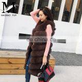 Top Grade Hot Sale Supplier Winter Vest Real Fox Fur Gilet Luxury Fancy Vest for Women thumbnail-1