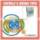 120 Pcs Mini Plastic Domino Game Set Toy for Kids