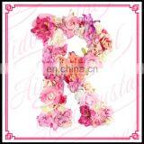 Aidocrystal Handmade Artificial Flower Letter Wall Decorative Wall Hanging Art and Craft thumbnail-2