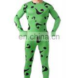 Green Spandex Morph Suits Full Body Cosplay Costume