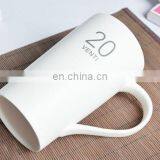 Customs Printing White Plain Ceramic Mug thumbnail-4