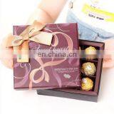 Fancy Paper Chocolate Gift Packaging Box