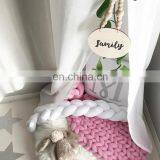 Soft Breathable Newborns Bed Sleep Bumper Roll Baby Cushion for Baby Toddler Infant Newborn Children thumbnail-3