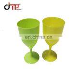 Taizhou Jtp Professional Supplier Newest Design Good Quality PP PS Plastic Wine Goblet Cup Injection Mould Making thumbnail-5