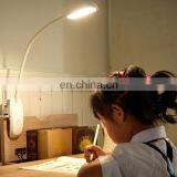 Fashion Design Eye Protection Led Reading Light Usb Rechargeable Clip Desk Lamp