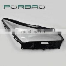 PORBAO Black Border Transparent Headlight Glass Lens Cover for NX200/NX300 2014-2019 Year thumbnail-2