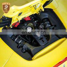 Carbon Fiber Engine Interior Trims Suitable For Ferra 488 GTB Carbon Fiber Simota Air Filter thumbnail-4