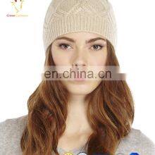 100% Wool Felt Crown Fold Knitted Hats thumbnail-2