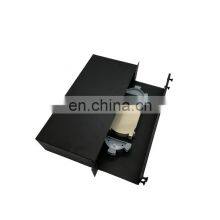 Steel Materials lc sc fc st 2U 48 Port Fiber Optic Patch Panel/diatribution Frame thumbnail-2