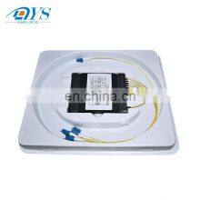 Manufacturer Fiber Optic 1x2,1x4,1x8,1x16,1x32 1x64 PLC Splitter With SC Connector for ABS Box thumbnail-3