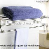 WESDA Houseware Good Quality Stainless Steel and Glass Bathroom Shelf Quality Choice thumbnail-4