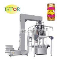 Bottle Jars Cans Nozzle PopcornGranules Filling Packing Machine thumbnail-1