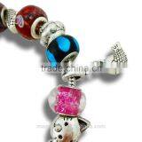 MP005 Top Selling Custom Made Jewelry Beautiful European Bead Bracelet thumbnail-2