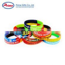 Wholesale Colorful Custom Silicone Bracelet Wristband thumbnail-4