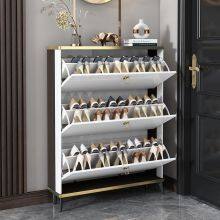 Shoe Cabinet Italian-style Light Luxury Ultra-thin Shoe Cabinet thumbnail-4