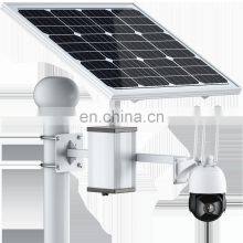 80W 40AH Battery Solar Panel HD 5MP 30X ZOOM Security IP Camera Wireless 3G 4G SIM Card Outdoor PTZ CCTV Surveillance Cam CamHi thumbnail-1