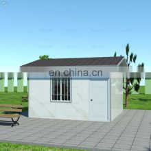 16sqm Cheap Prefabricated Cottage Villa Kit House Tiny Small Cottage Home for Resort in Myanmar