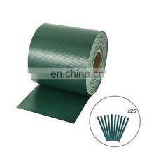 PVC Strip Tarpaulin Privacy Screen Garden Fence Roll Zaunblende 19cmx35m/19cmx50m/19cmx65m/19cmx70m