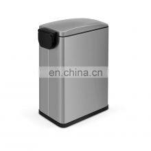 45L Rectangular Metal Home Kitchen Dustbin/garbage Can thumbnail-2