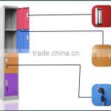 Fast Delivery Lockers Metal Frame Clothes Closet With 4 Door thumbnail-6