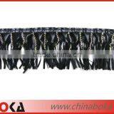 New Design Fashion Tassel Lace Trim With Chains