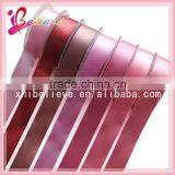 Famous Brand High Quality Polyester Satin Ribbon Ornaments Pink Ribbon Roll thumbnail-5