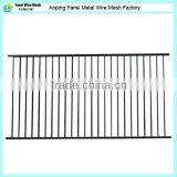 Pool Fencing - Flat Top 1.2m High x 2.4m Long - Satin Black