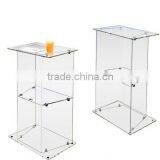 Floor Standing Clear Acrylic Lectern