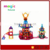 Playmags 2016 Magnetic Building Construction Blocks 3D Intelligence Toys blocks Sets