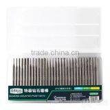 LAOA30pcs Set 3mm Free Shipping Diamond Grinding Tools Emerald Jade Carving Tools Rod Mill thumbnail-2