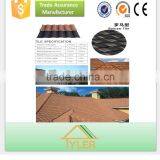 Low Cost Beautiful Appearance Colorful Stone Coated Steel Roof Tile