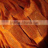 100% Virgin HDPE Orange Color Warning Barrier Fence Net 120g/m2