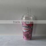 16oz Double Plastic and Paper Inserted Advertisement Mug thumbnail-1