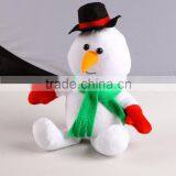 flapping snowman with scarf and hat