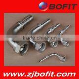 Professional Supplier Bsp Rubber Hydraulic Hose Fitting High Pressure Stainless Steel Pipe Fittings Factory Direct Price thumbnail-5