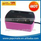 3 Port Usb Hub and Card Reader Combo for Computer Promotion Gift thumbnail-1