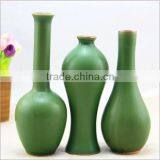 Handmade Antique Turquoise Ceramic Flower Vase HY0557 thumbnail-2