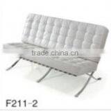 Classic Living Room Soft Metal Frame Barcelona Chair thumbnail-4