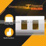 2Gang Plates on Wall Cover