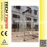 Mobile Aluminum Ladder Scaffolding For Sale