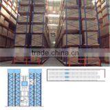 High Density Cold-rolled Steel Narrow Aisle Pallet Racking thumbnail-1
