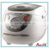 4L RICE COOKER WITH LCD DISPLAY, SILVER+WHITE COLOR, WITH MULTI PROGRAMS AND VOICE SYSTEM